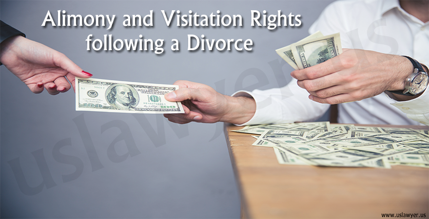 Alimony and Visitation Rights following a Divorce