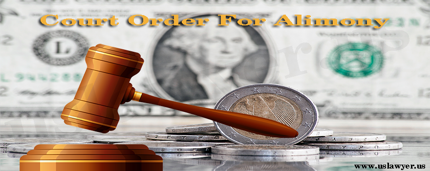 Court Order For Alimony