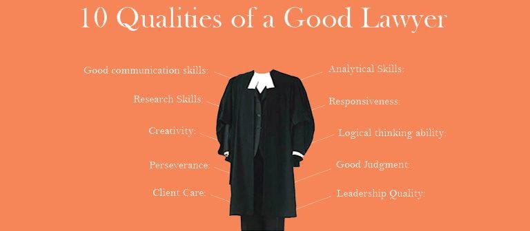 10 Qualities of a Good Lawyer